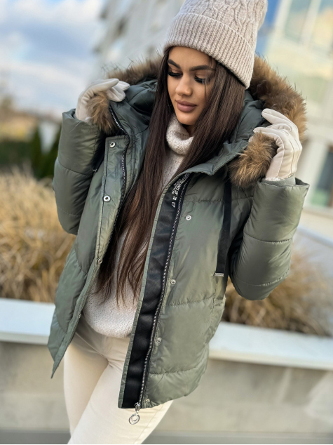 VESTE AURELLY KAKI CLAIR
