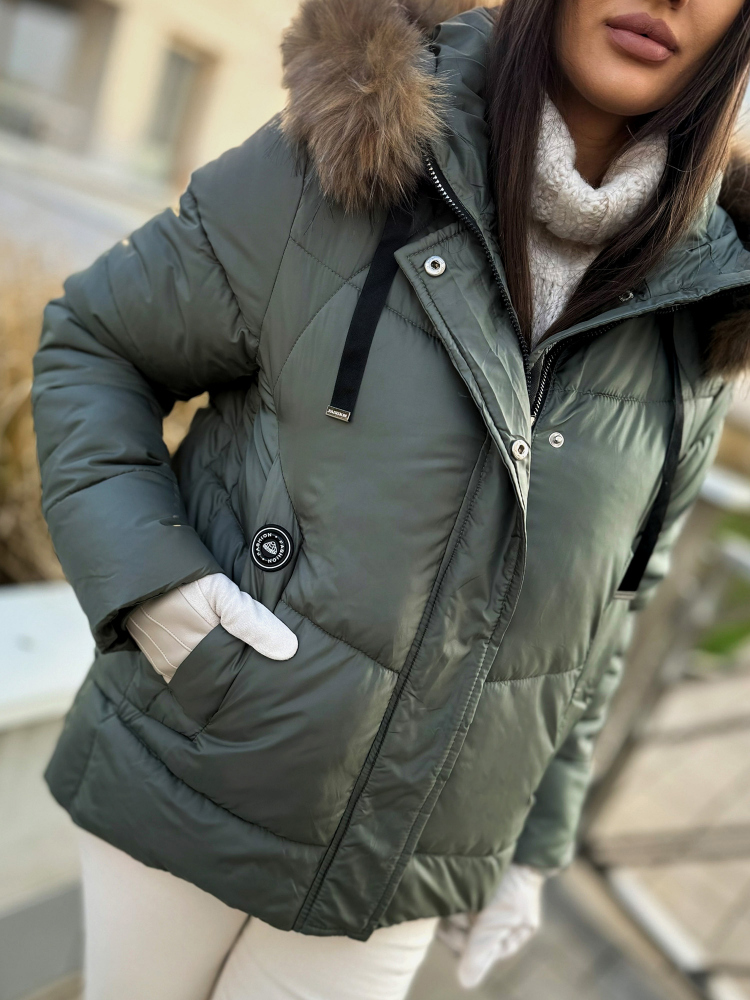 KABÁT AURELLY BRIGHT KHAKI