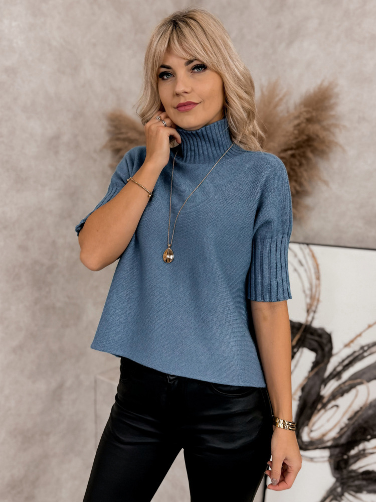 SWEATER RAFFE BLEU