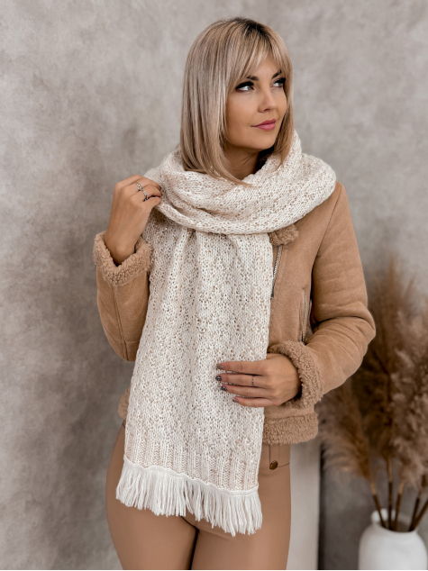 SCARF MOIRRA CREAM