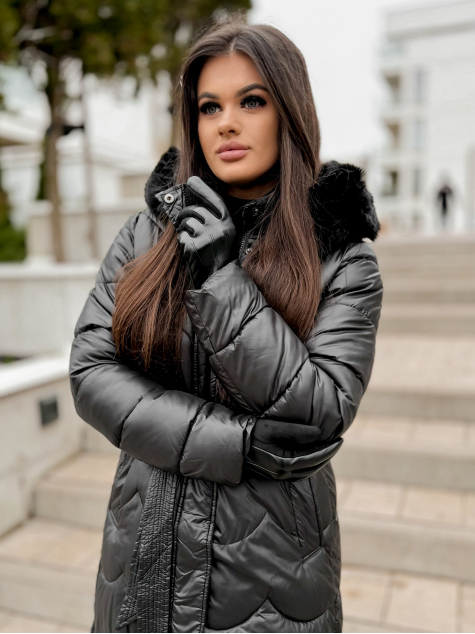 MEERINO GLOVES NEGRU