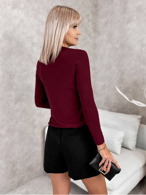 BLOUSE MAVELLA BORDEAUX