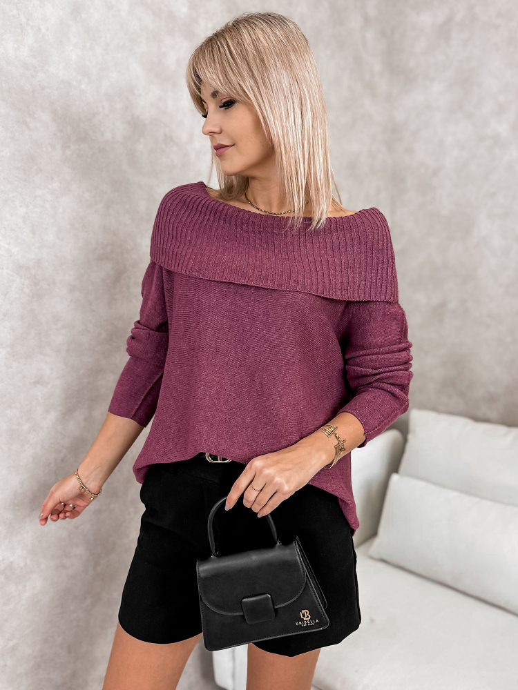 PULLOVER MANUELLE LILAFARBENER