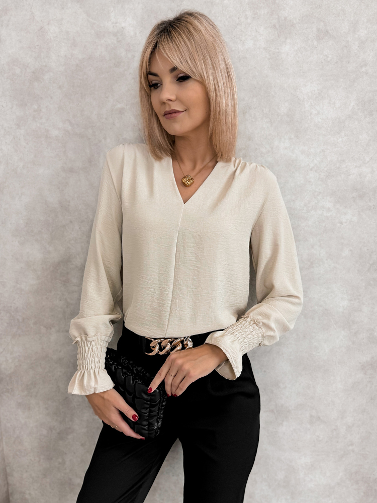 BLÚZ THELIA BÉZS