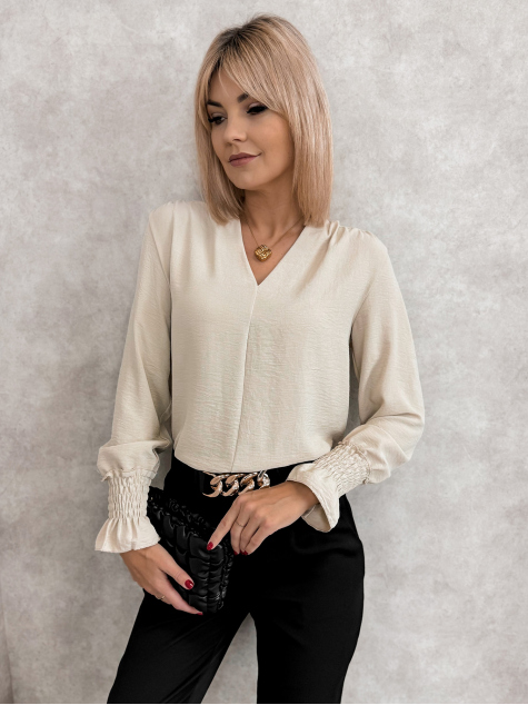 BLÚZKA THELIA BÉŽOVÁ