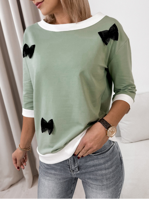 BLOUSE NOTIM PISTACHIO
