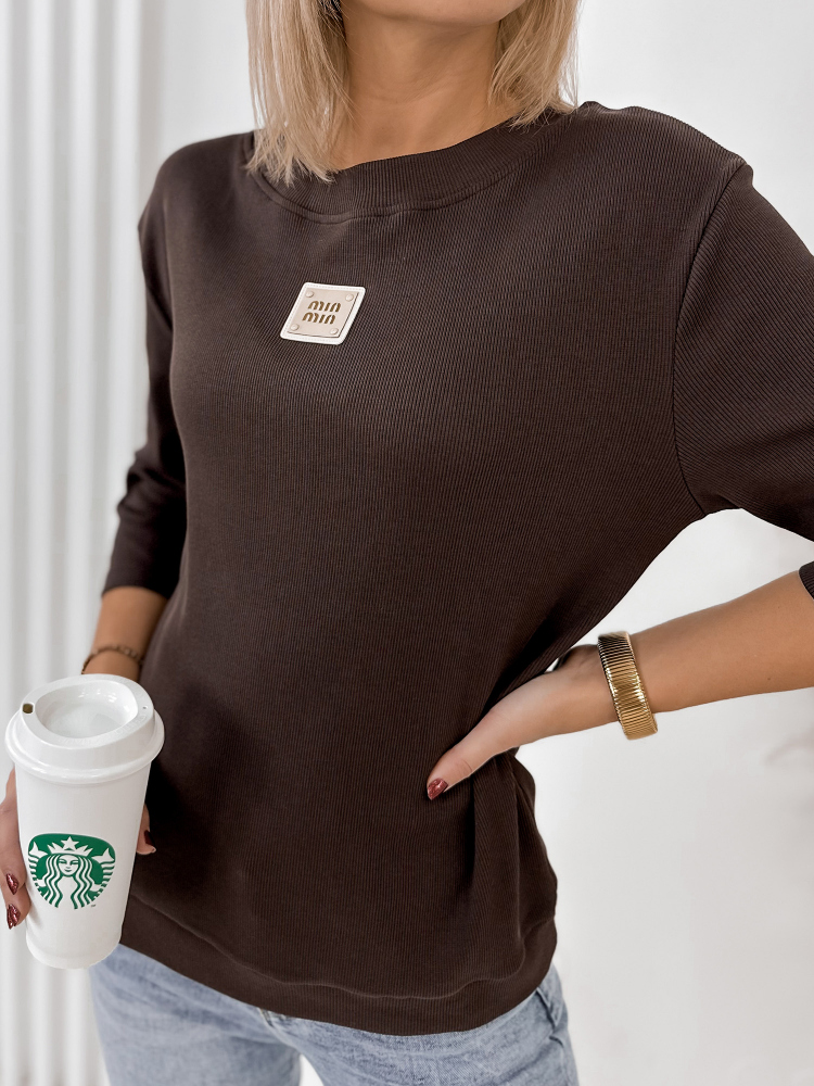BLOUSE LASTERO BRUN