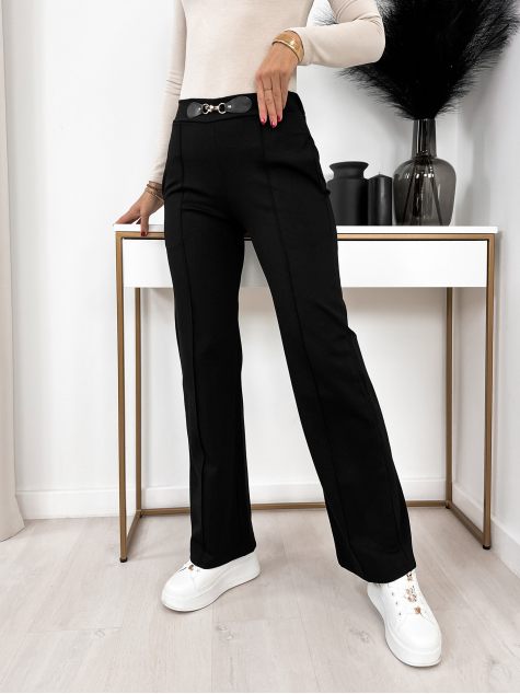 PANTALONI VENODA NEGRU