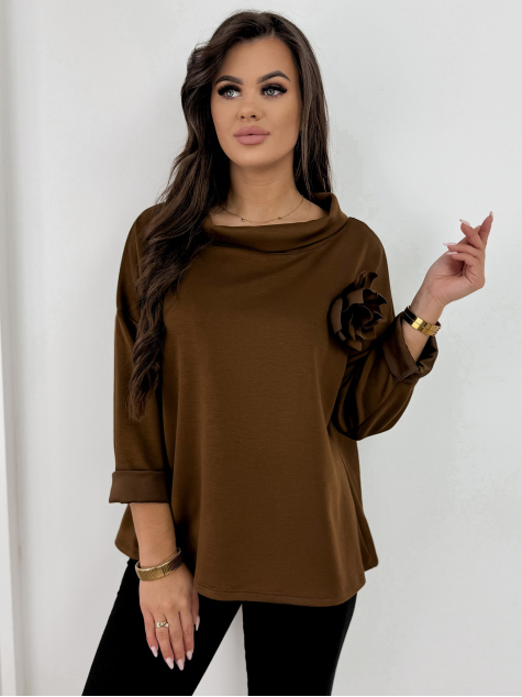 BLOUSE NEVRO BROWN